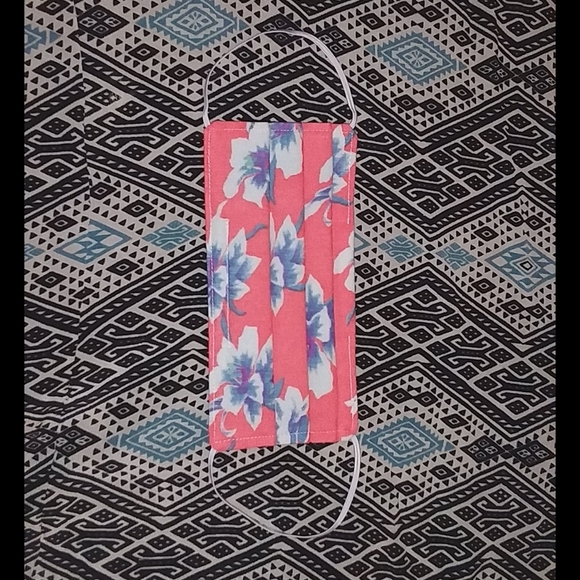 repurposed Accessories - Acacia Vintage Aloha custom cloth face mask fabric